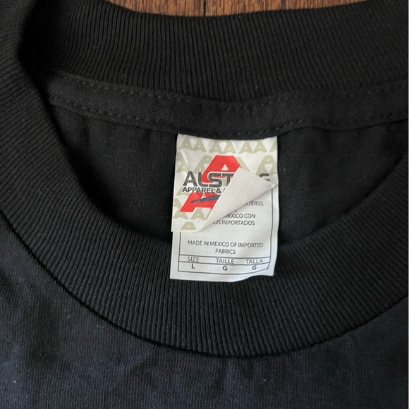 Avatar movie promo shirt. Size large black front and back print. - Picture 3 of 7